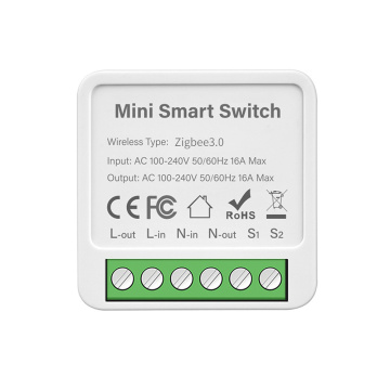 Tuya Zigbee Smart Switch Breaker Module - LEDEAST ZG-301Z with Remote Control via Tuya App