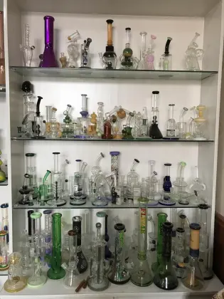 Newest Royal Style Crystal Glass Smoking Hookahs