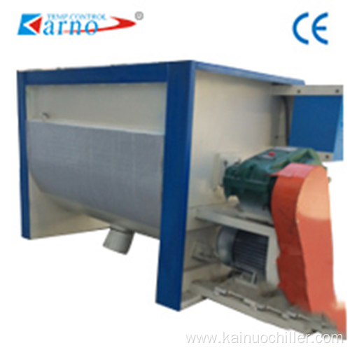 Customized production of large horizontal mixers