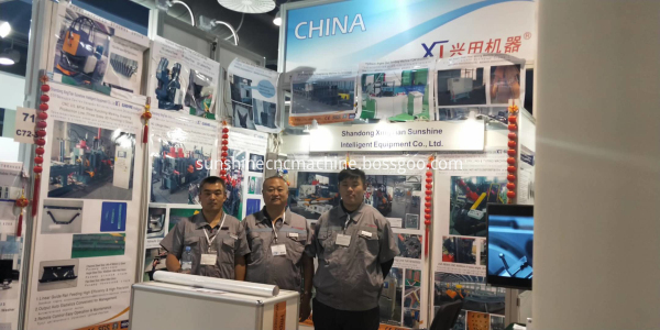 Moscow exhibition for insulating glass production line