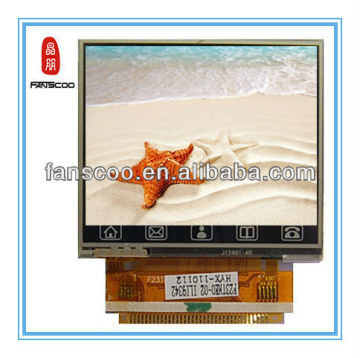 HOT 4.3 security sensation xl capactive resistive touch panel 262k RGB interface tft lcd module products monitor