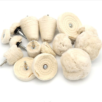 50MM White shank cloth buffing Wheel