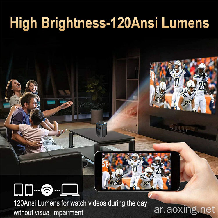 LED Digital Business Wireless Android 4K MINI Projector