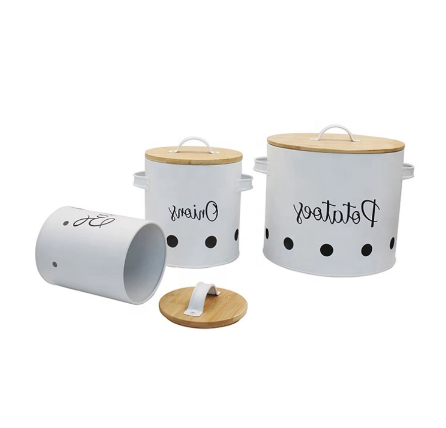 Metal Food Storage Canisters