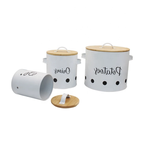 Metal Food Storage Canisters