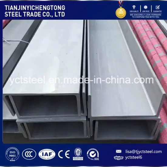 201 304 316 Channel Steel Stainless Steel U/C Channel