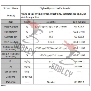 Functional Prebiotic Super bifidus factor XOS Xylo-oligosaccharide sweetener powder for food and feed