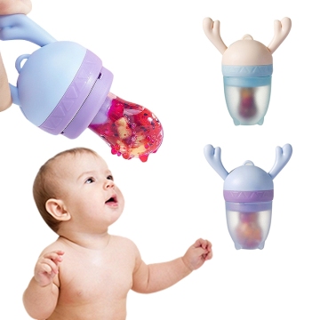 BPA-Free Silicone Baby Pacifier Feeder Teether for Boys and Girls
