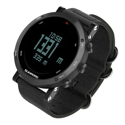 2023 Smart Sports Watch: LED Outdoor Running Fitness Pedometer for Men