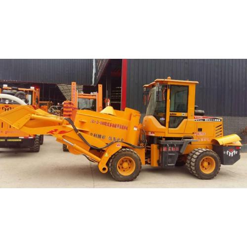 Mobile Self-loading Millstone Type Concrete Mixer