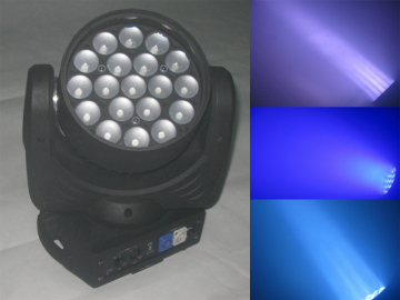 New Stage Lighting with LED Moving Wash 19* 15W RGBW Zoom/ Moving Head Light