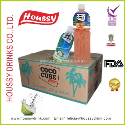 Houssy most popular pure nata de coco drinks for worldwide distributors