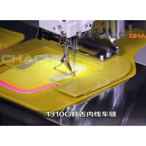 Industrial automatic label sewer