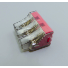 Safe push-in wire connectors in electrical industry