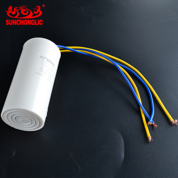 Sunchonglic Washing Machine Capacitors CBB60 6uF and 12uF for Spin Motor and Washer Dryer