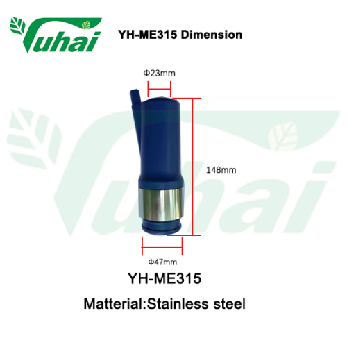 Triangle lined milk system teat cup
