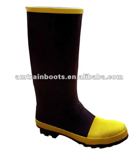 steel toe rubber boot