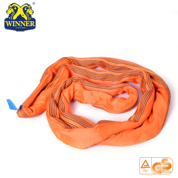 EN1492 Standard Polyester WLL 10 Ton Round Sling For Lifting