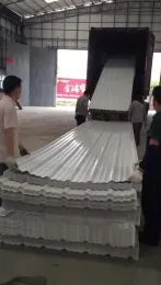 Warehouse Fireproof Plastic Shingles Prices UPVC Roof Sheet