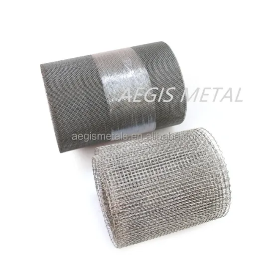Heat Resistant Nb Weave Wire Mesh Screen - 20/24/30 Mesh, 300x300mm, Niobium Anode Metal Mesh