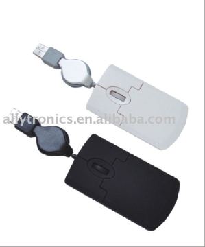 Mini Mouse, 3D Flat Optical Mouse with large space for customized logo