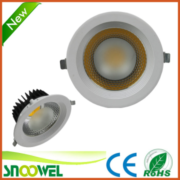 High power 15w COB led downlights fitting with 3 years warranty