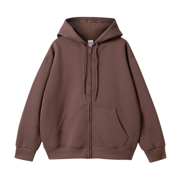 Sweat à capuche marron pour femme
