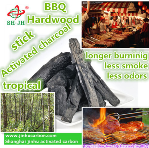 Natural tropical Hardwood Charcoal for BBQ