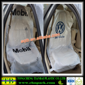 plastic disposable car seat covers for car maintenance