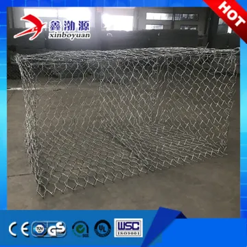 Hot Dipped Galvanized Gabions Box Gabion Baskets Wire Mesh Stone Cages
