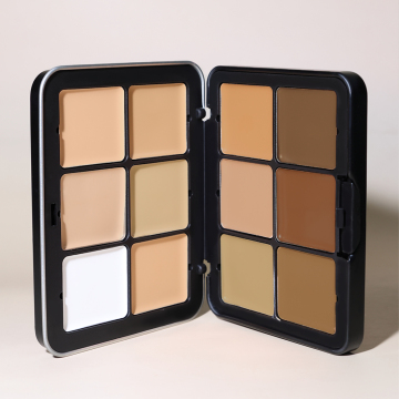 12-in-1 Creamy Contour Concealer Highlighter Palette - Low MoQ Makeup Kit