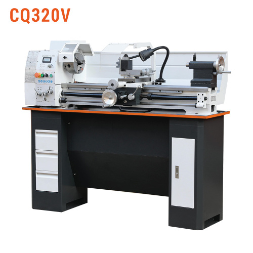 CQ320V Frequency Conversion Bench Lathe Machine