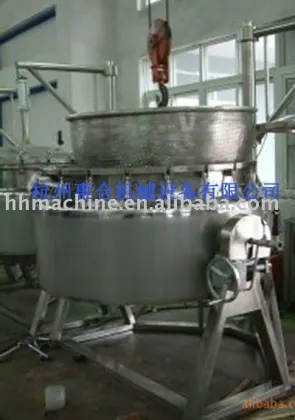 Tilting Food Jam Paste Cooking Kettle