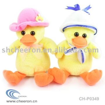 Plush Ducks with hat,stuffed ducks,soft ducks