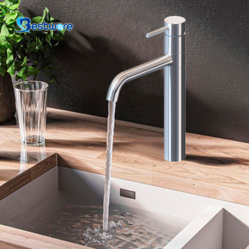 Bathroom Stainless Steel Basin Water Faucet