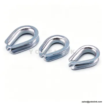 Heavy Duty Wire Rope Thimble HDG |Thimble G-414Steel | FF-T-276b Type III Thimble