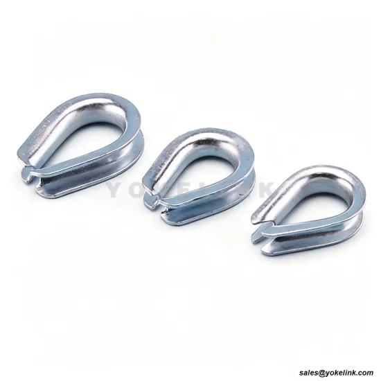 Heavy Duty Wire Rope Thimble HDG |Thimble G-414Steel | FF-T-276b Type III Thimble
