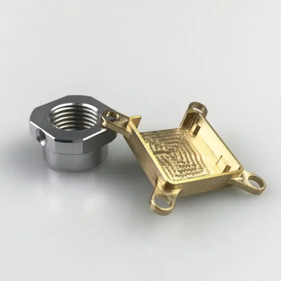 CNC machining cylindrical parts with spray painting