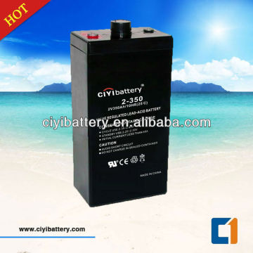 Long Life Deep Cycle Battery Solar Storage Battery 2V 350AH
