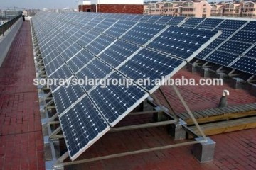 hot sale high efficiency 5kw10kw roof mount solar tracking system