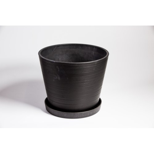 Традиционный круглый декоративный горшок для растений