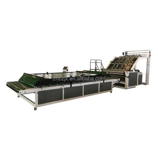ZHENHUA-TMJ Semi-Automatic Corrugated Cardboard Flute Laminating Machine