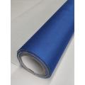 Blue Suede Fabric Film Car Interior Wrap