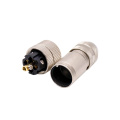 Conector de 5 pines Hembra x conector M12 codificado