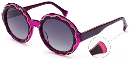 C1 Acetate Sunglasses Black、Pink