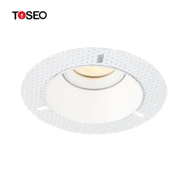 TOSEO 7Watt LED GU10 Trimless Recessed Downlight Fixture: Your Ultimate Ceiling Lighting Solution