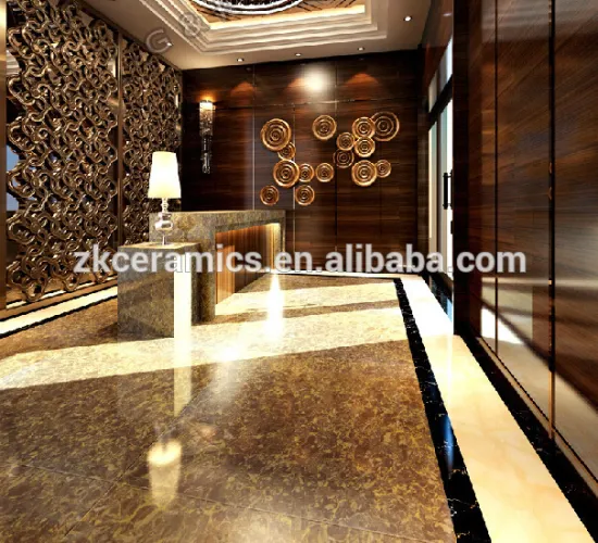 Trade Assurance Guangzhou Canton Fair High Gloss Polished 60 60 Porcelain Floor Tiles