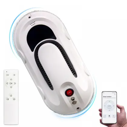 Automactic Vacuum Cleaning Window Glass Cleaner Robot