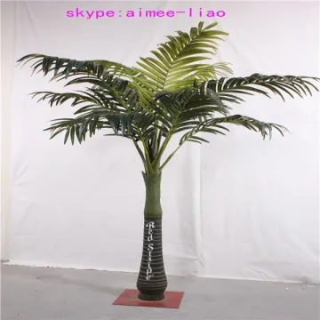 Q090208 large outdoor bonsai trees wholesale bonsai artificial areca palm bonsai tree