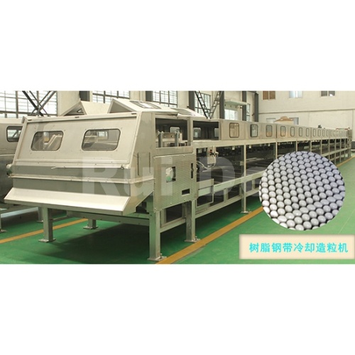 Herbicide steel belt granulator